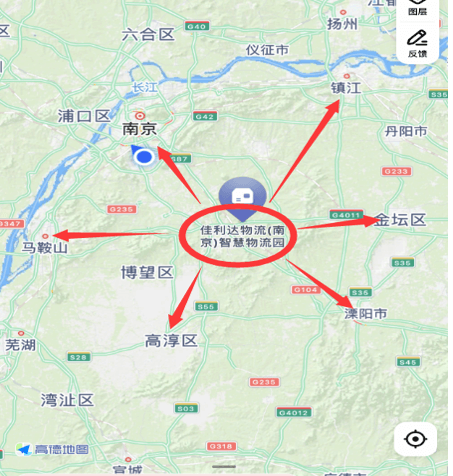 008PG国际漯河智慧物流园区位图